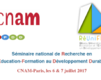 séminaire REFDD