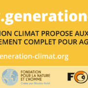 Génération Climat - Changement climatique