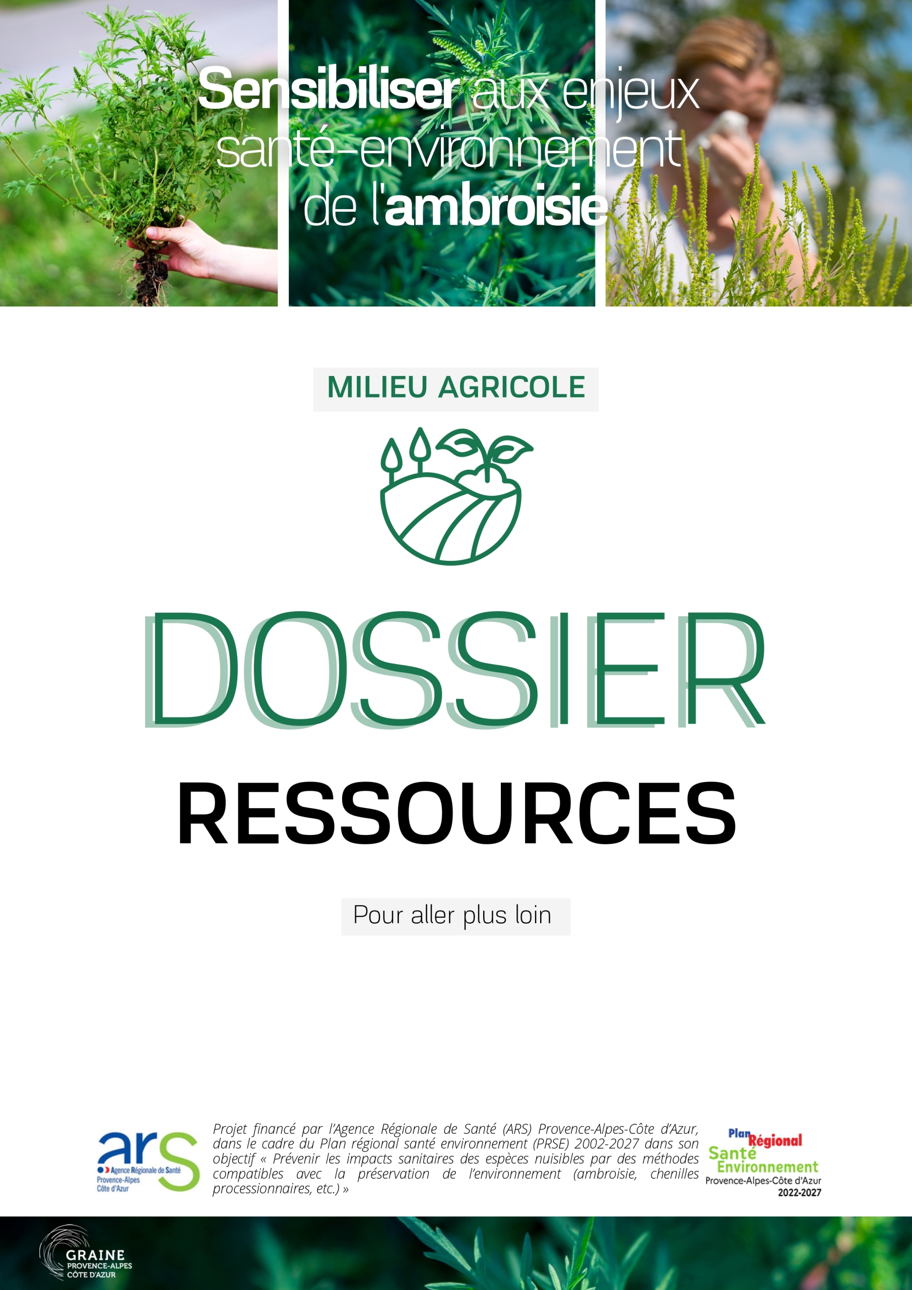Sensibiliser aux enjeux santé-environnement de l&rsquo;ambroisie en milieu agricole