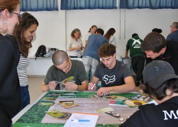 L'escape game Alerte ! Biodiversité en danger a été testé auprès d'étudiants du CFPPA d'Aix-Valabre à Gardanne en septembre 2025. / Crédit : A. Walker GRAINE PACA